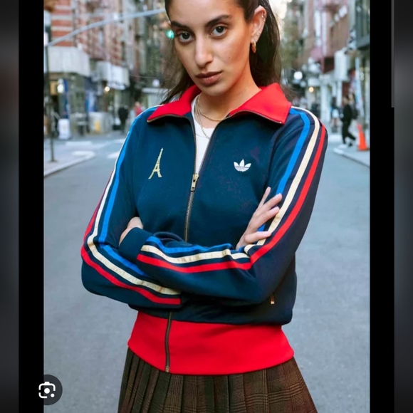 ADIDAS Originals Vintage Paris Track Jacket Sz Small - Picture 6 of 6